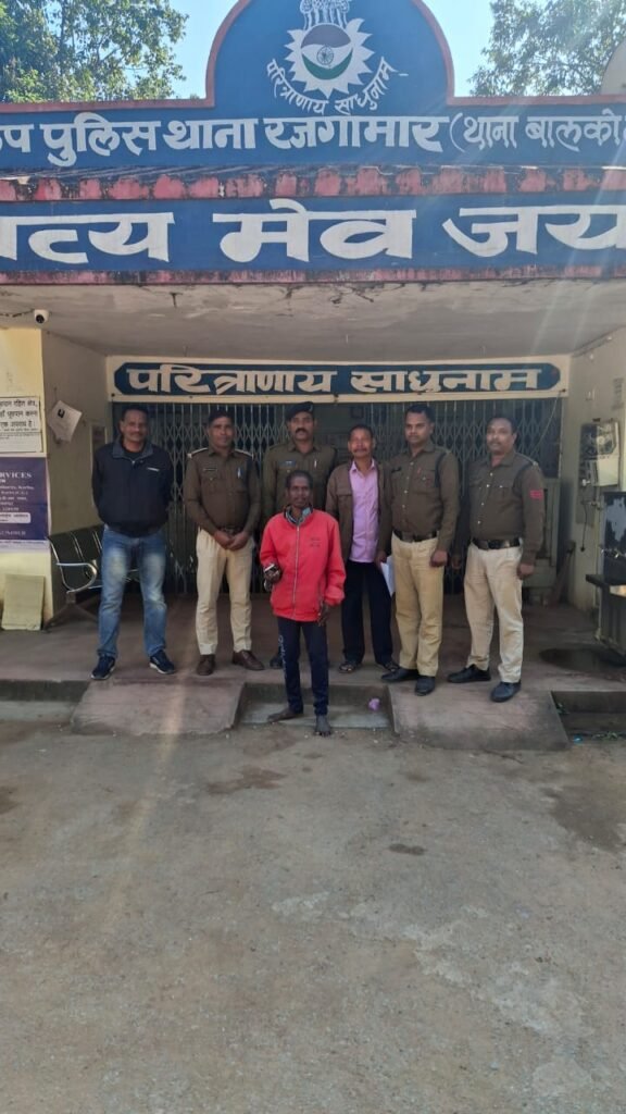 24 घंटे के अंदर कत्ल की गुत्थी को राजगामार पुलिस ने सुलझाया