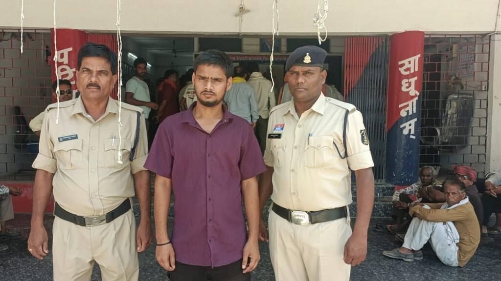 राष्ट्रीय अपराध रिकार्ड ब्यूरों से प्राप्त शिकायतों पर त्वरित कार्यवाही करते हुए आरोपी को किया गिरफ्तार शिवरीनारायण पुलिस की त्वरित कार्यवाही
