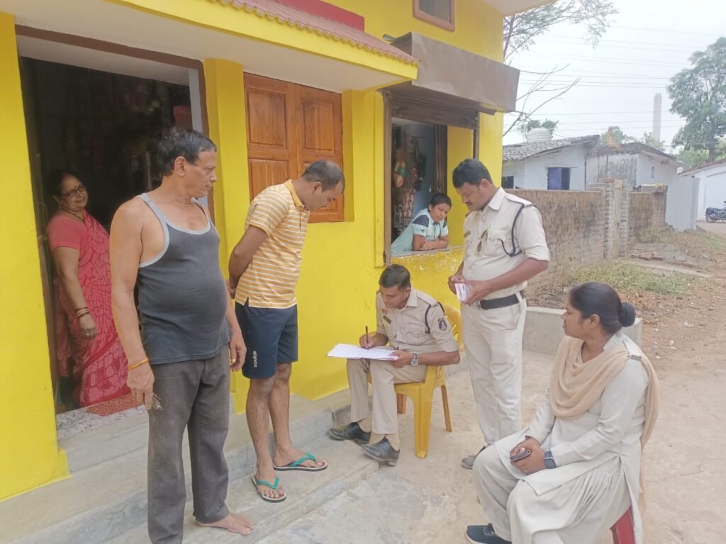 कोरबा पुलिस का बड़ा अभियान : किराएदारों, फेरीवालों और संदिग्ध व्यक्तियों की सघन जांच
