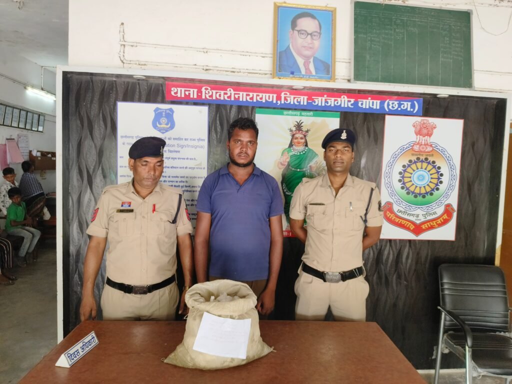 अवैध शराब बिक्री करने वालो के विरूद्ध ताबड़तोड़ कार्यवाही थाना शिवरीनारायण पुलिस की त्वरित कार्यवाही