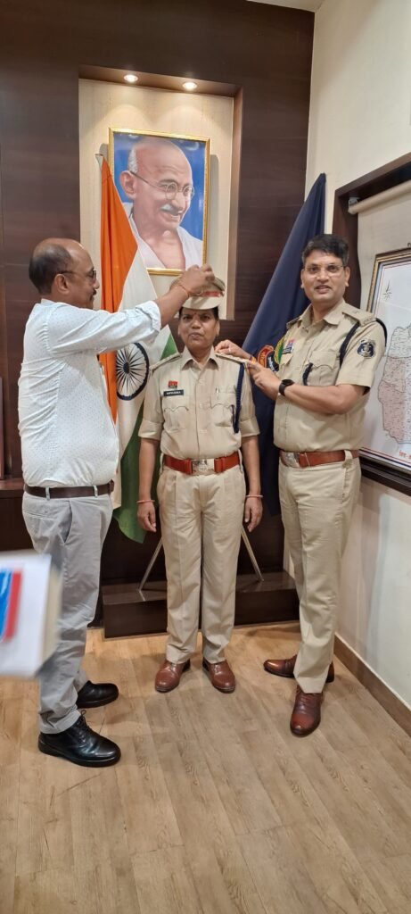 निरीक्षक श्रीमती सत्यकला रामटेके का उप पुलिस अधीक्षक के पद पर हुआ पदोन्नत