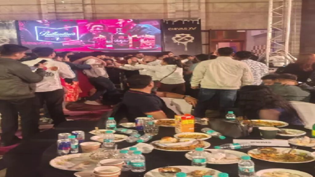 न्यू ईयर पार्टी में हंगामा: कोर्टयार्ड बाय मैरियट होटल में कारोबारियों की मारपीट