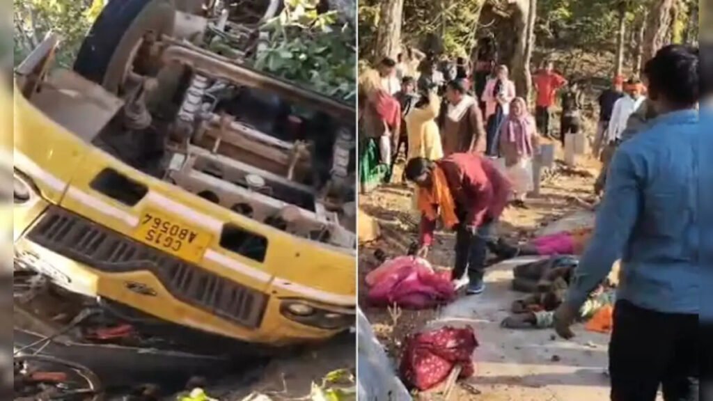 ब्रेक फेल होने की आशंका’ बॉर्डर पर बस पलटी, 10 मौतें, 19 यात्री गंभीर