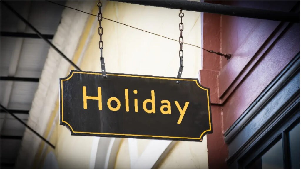 CG Holiday List 2026