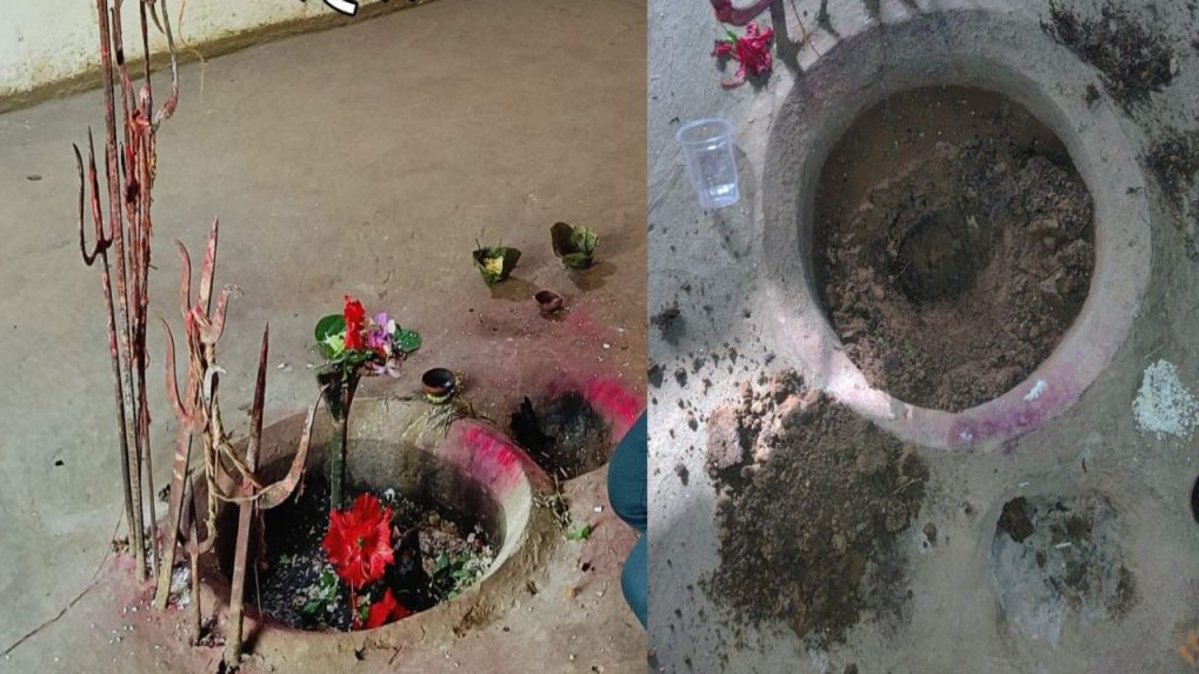 CG NEWS : प्राचीन मंदिर में सनसनीखेज चोरी’ सोमवार रात शिवलिंग ही उठा ले गए चोर