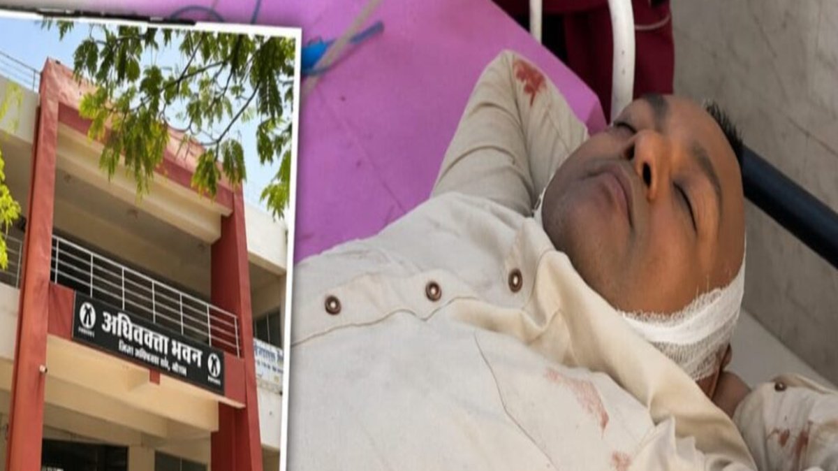 कोर्ट में हाई ड्रामा’ गिरफ्तारी से बचने के लिए आरोपी ने दूसरी मंजिल से लगाई छलांग, मची हड़कंप