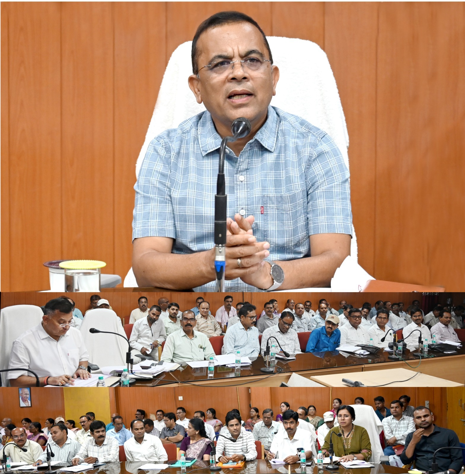 बोर्ड परीक्षा परिणामों की समीक्षा में कलेक्टर ने जताई कड़ी नाराजगी
