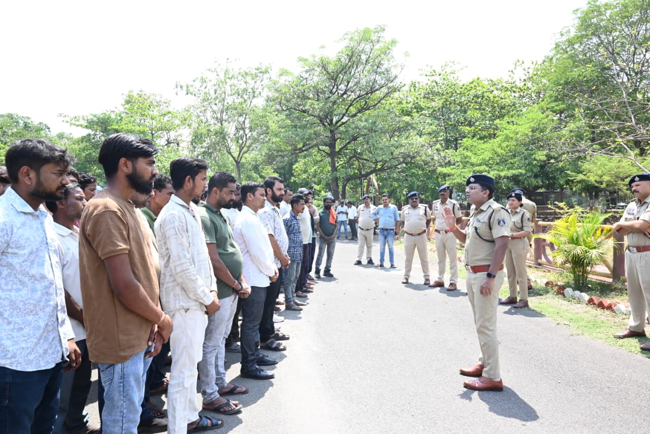 “सजग कोरबा – सतर्क कोरबा” अभियान के तहत अपराधियों पर सतत निगरानी