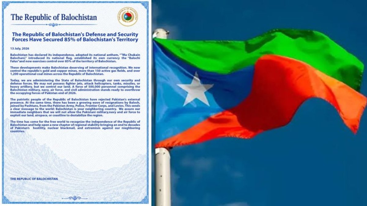 Pakistan Crisis : पाकिस्तान में नया संकट’ बलूचिस्तान के अलग होने के ऐलान ने बढ़ाई राजनीतिक और सुरक्षा चिंता