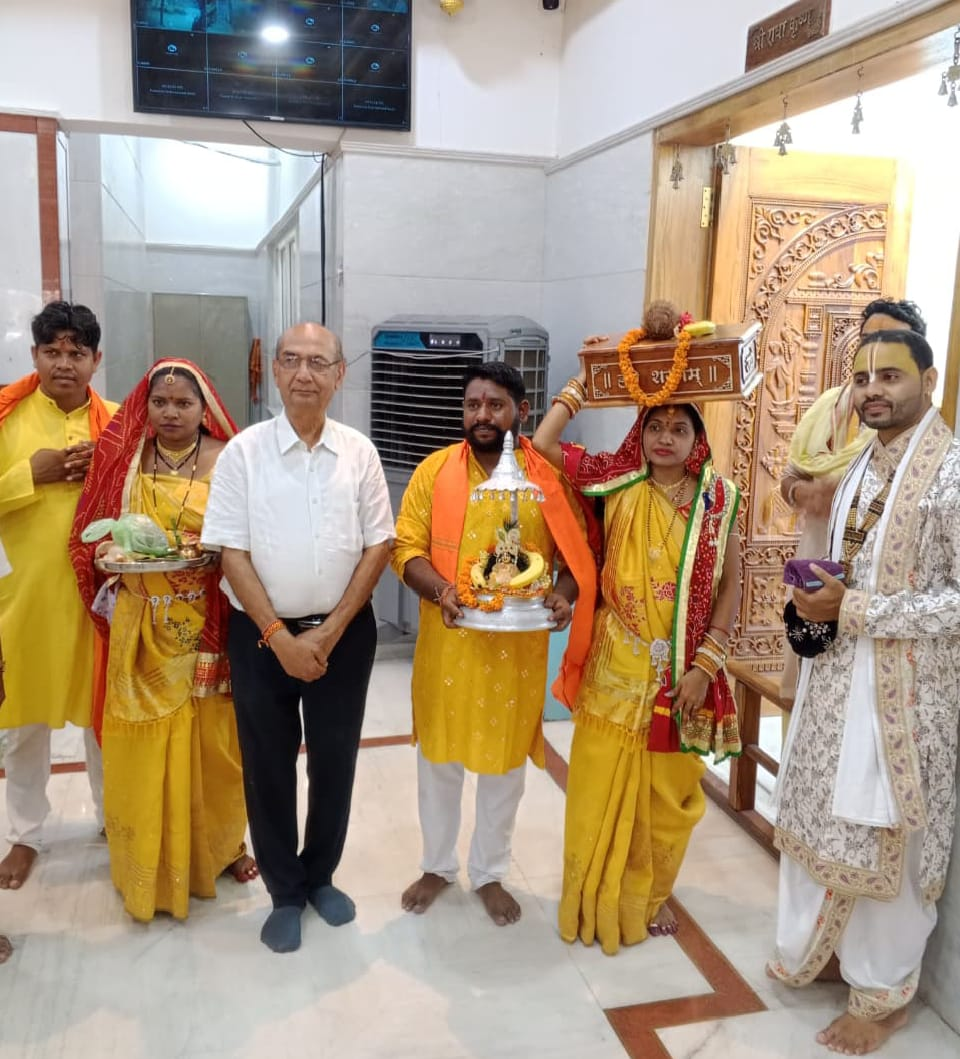 कोरबा में श्रीमद्भागवत कथा का शुभारंभ, भव्य कलश यात्रा में उमड़ी श्रद्धालुओं की भीड़