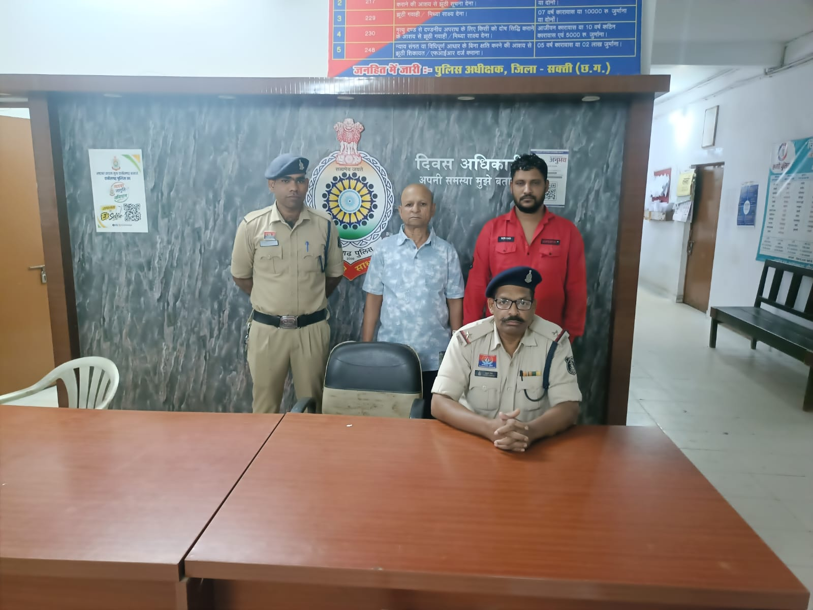 सट्टा खेलने एवं खिलाने वालों के विरुद्ध सक्ती पुलिस की प्रभावी कार्यवाही