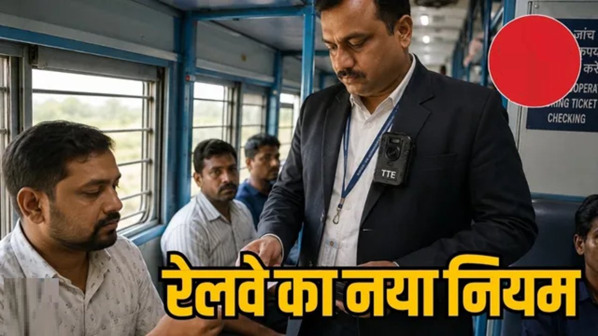 Indian Railways Update : यात्रियों और TTE दोनों की सुरक्षा बढ़ेगी, रायपुर रेल मंडल में बॉडी कैमरा सिस्टम लागू