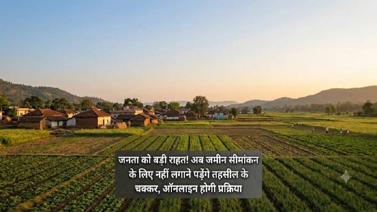 CG News : अब घर बैठे होगा जमीन का सीमांकन’ आवेदन से रिपोर्ट तक सब कुछ ऑनलाइन