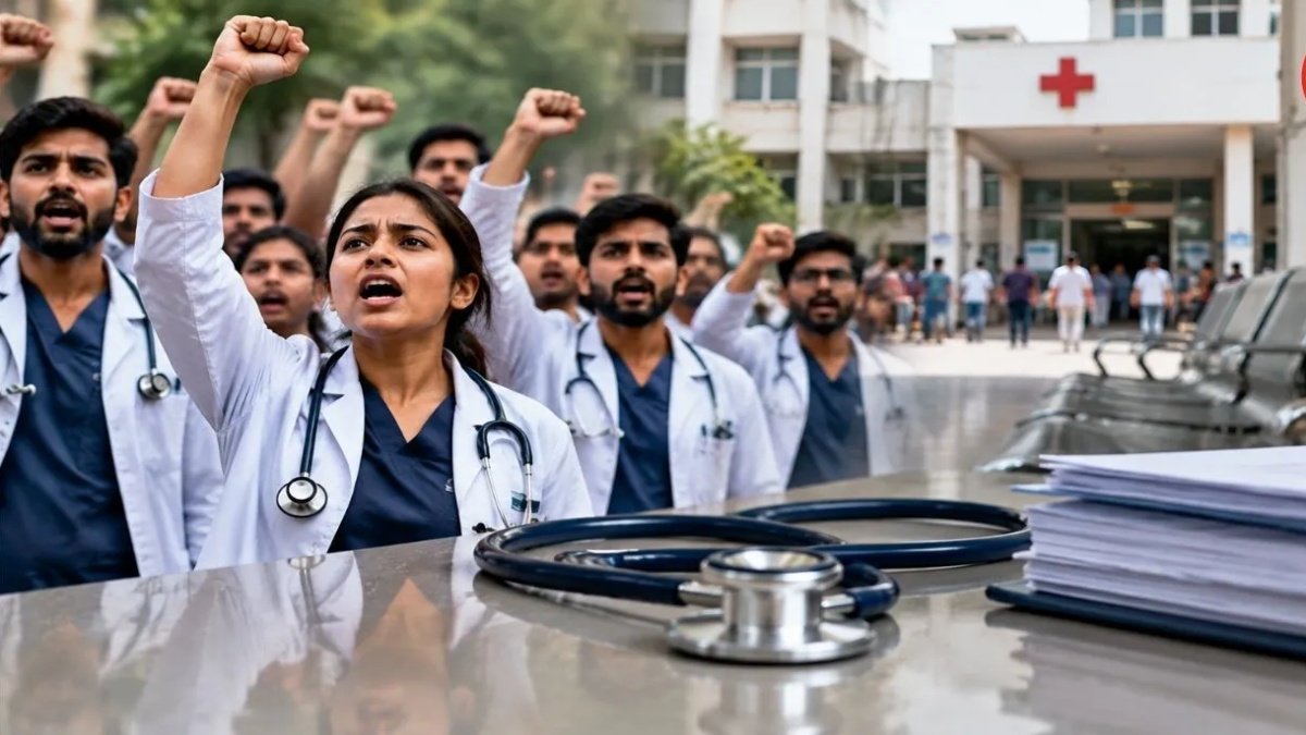 CG News : जूनियर डॉक्टरों ने 7 दिनों के लिए टाला आंदोलन, मांगों पर बातचीत जारी