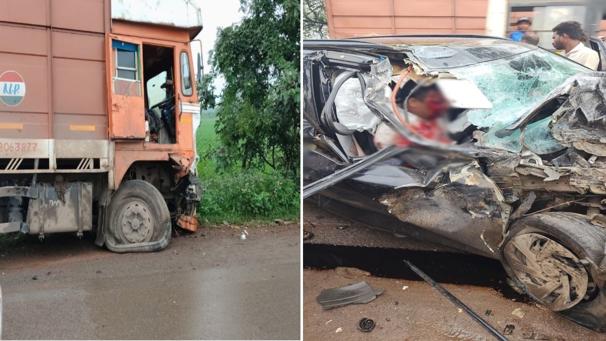 CG Accident : खरोरा में भीषण सड़क हादसा, ट्रक-क्रेटा की जोरदार टक्कर में एक युवक की मौत, 3 घायल