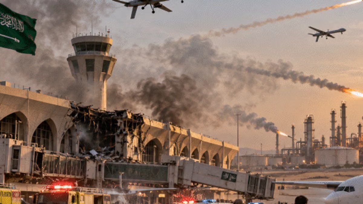 Saudi Arabia Attack : हमले से दहला सऊदी अरब, 1 भारतीय की मौत और 10 लोग घायल’ सुरक्षा एजेंसियां अलर्ट